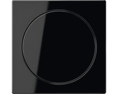Recouvrement Jung A 1740 BF SW avec bouton rotatif pour variateur rotatif noir série A550 Insert d''interrupteur avec bouton rond