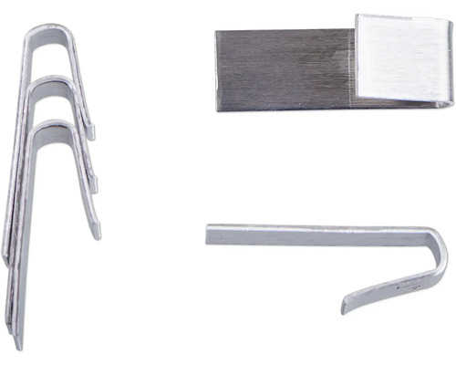 Agrafes métalliques pour agrafeuse manuelle