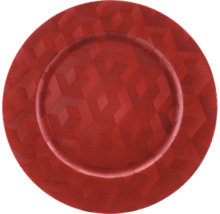 Teller mit geometrischem Muster