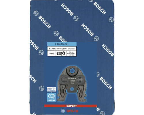 Bosch EXPERT Mâchoire de sertissage Compact TH16 pour Bosch GPT 18V-19