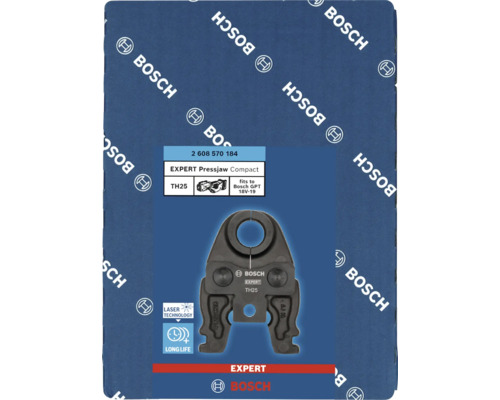Bosch EXPERT Mâchoire de sertissage Compact TH25 pour Bosch GPT 18V-19
