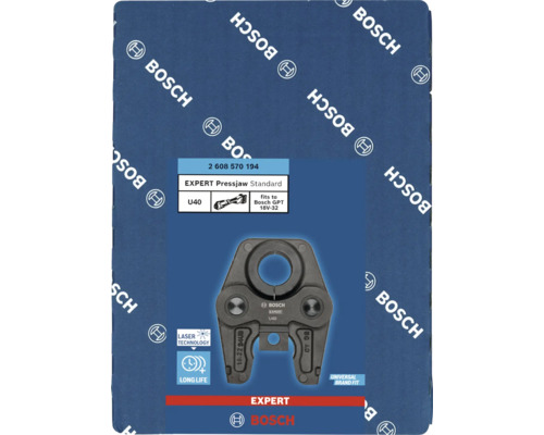 Mâchoire de sertissage standard Bosch Expert U40 dans l''emballage