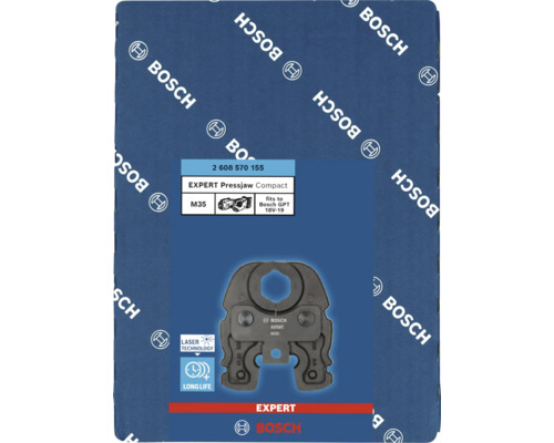 Mâchoire de presse Bosch EXPERT Compact M35 pour outils de sertissage