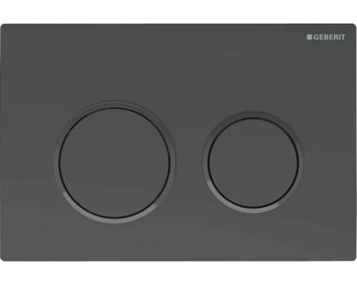 Plaque de commande Geberit avec deux boutons ronds