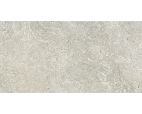 Échantillon de carreau en travertin clair