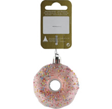 Donut Christbaumkugel mit Streuseln