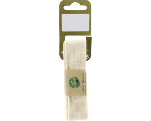 Naturfaser-Putzlappen aus Baumwolle mit Papierbanderole