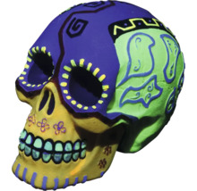 Verzierter Totenkopf als Dekorationsartikel
