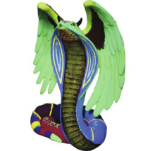 Dekorative geflügelte Kobra Skulptur
