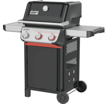 Barbecue à gaz Weber Spirit avec trois brûleurs et deux tables d''appoint