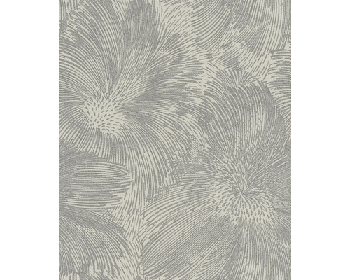 Papier peint intissé 509250 Allegretto feu d'artifice gris Papier peint avec motif floral