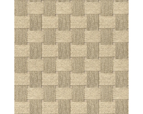 Papier peint intissé 580303 Allegretto panier beige Texture textile tressée