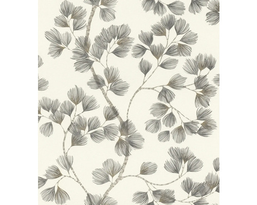 Papier peint à motif de plantes