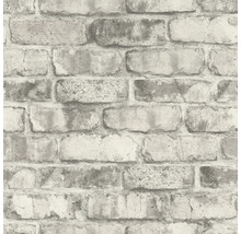 Papier peint intissé autocollant 371932 Clayton gris 6x0,53m