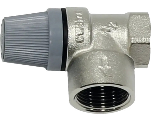 Robinet thermostatique de radiateur coudé