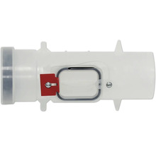 Tuyau de chasse d'eau de toilette avec regard de visite