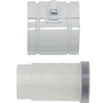 Collier de serrage métallique avec fermeture et collier de serrage en plastique