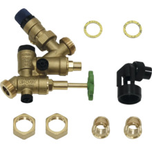 Réducteur de pression avec divers raccords