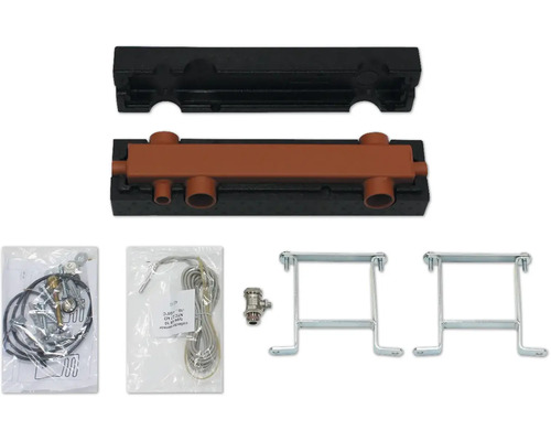 Séparateur hydraulique Vaillant WH 40 3,5 m3/h 1 1/4 pouce laiton 306720 Distributeur de circuit de chauffage avec accessoires