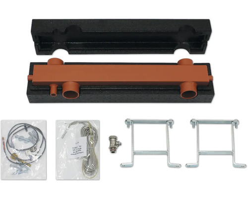 Distributeur solaire avec accessoires pour les systèmes solaires thermiques