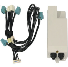 Faisceau de câbles électriques avec connecteurs et boîte de dérivation