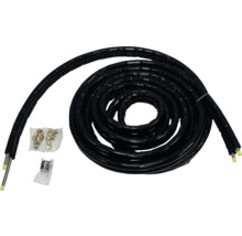 Kit de raccordement pour climatiseur avec isolation et accessoires de montage