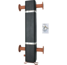 Colonne de radiateur avec raccords et matériel de fixation