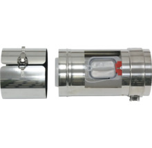 Edelstahl Reinigungsverschluss für Rauchrohr