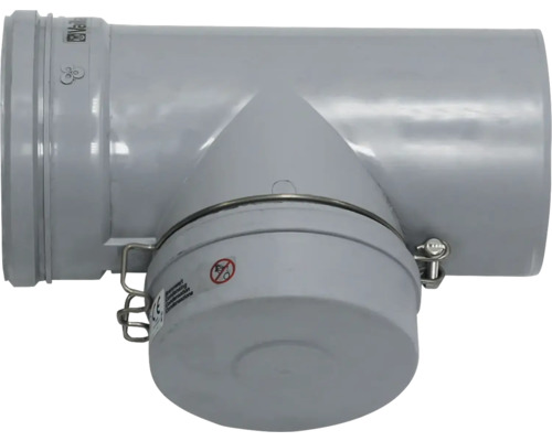 Vaillant Revisionselement DN130 PP 0020042764 Kondensatablauf mit T-Stück für Entwässerungsanwendungen