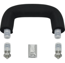 Poignée pour échelle de piscine avec matériel de montage