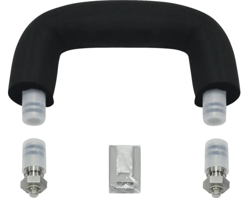 Poignée pour échelle de piscine avec matériel de montage