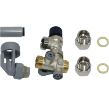 Kit de raccordement de radiateur avec accessoires