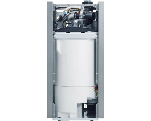 Chauffe-eau ouvert pour inspection