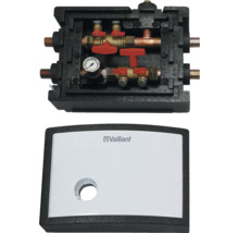 Vaillant Heizungsarmatur mit Absperrhähnen und Manometer