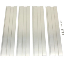 Quatre tasseaux et vis pour la fixation