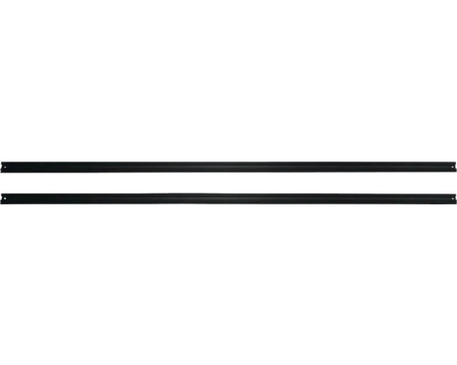 Zwei Türschienen zur Bodenbefestigung