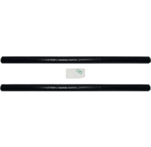 Zwei Heizungsrohre und Dichtungsringe