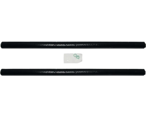 Zwei Heizungsrohre und Dichtungsringe