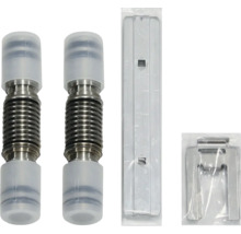 Flexschläuche mit Zubehör zur Installation