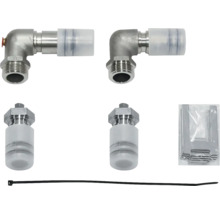Kit de raccords de tuyaux avec coude et accessoires