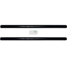 Zwei Fallrohre mit Dichtungsringen