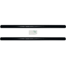 Zwei Heizungsrohre und Dichtungsringe