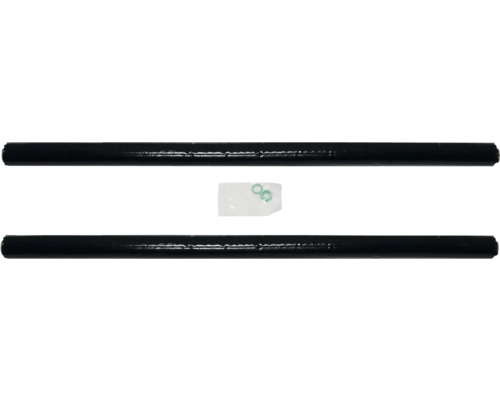 Zwei Heizungsrohre und Dichtungsringe