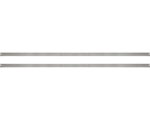 Rail métallique pour étagère à fixation murale