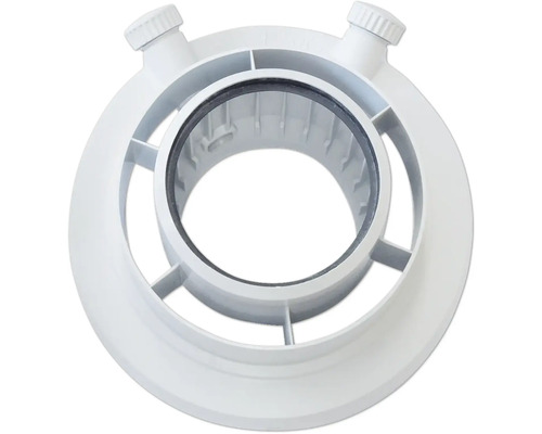 Pièce de raccordement d’appareil Vaillant 80/125 mm PP pour ecoTECplus_/5-5 0020147469 Manchon de tuyau blanc pour passage de tuyau