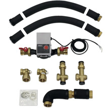 Kit de remplacement de pompe de chauffage avec tuyaux et raccords