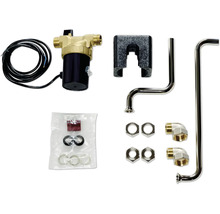 Zirkulationspumpe mit Montagezubehör