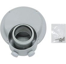 Adaptateur pour tuyau d'aspirateur avec vis