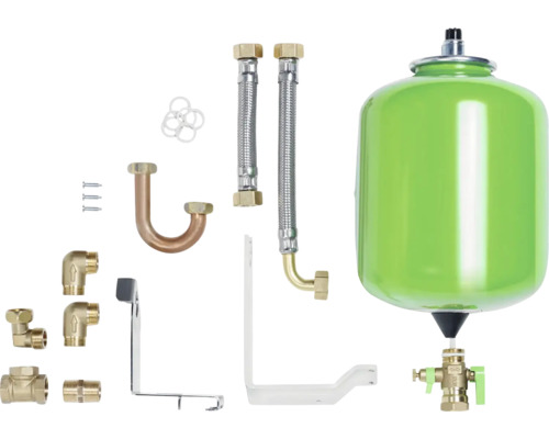 Vaillant Einbauset mit Trinkwasser-Ausdehnungsgefäß 8 Liter für VSC/VCC/ VSCS_4-5 0020180979 Ausdehnungsgefäss Set mit Anschlussmaterial für Sanitäranwendungen