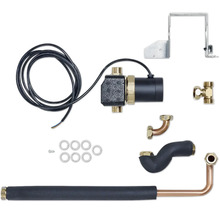 Kit de chauffage avec pompe, tuyaux et matériel de fixation